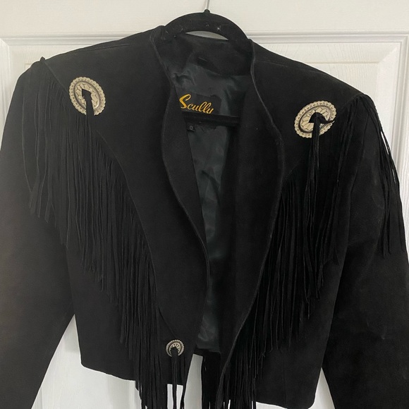 Scully Western Fringe Short  Jacket main image 1